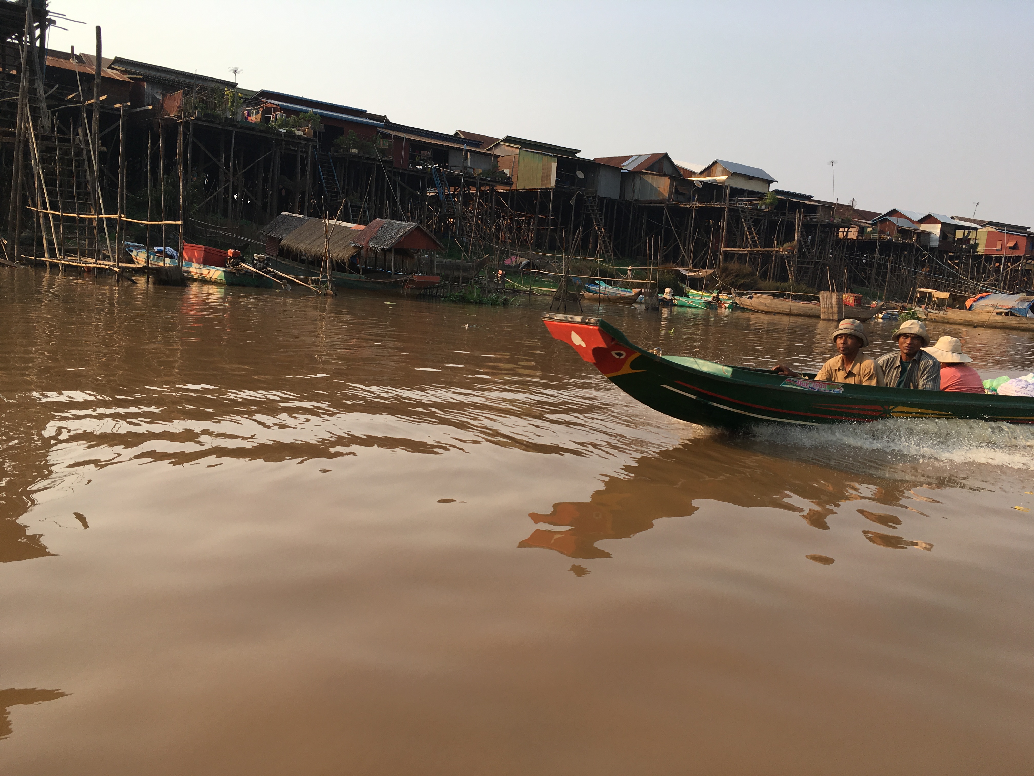 boats on river
