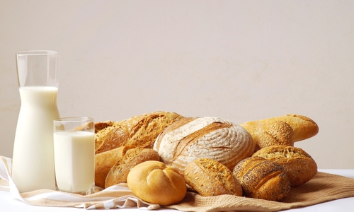 milk and bread