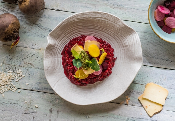 Tilda beetroot risotto