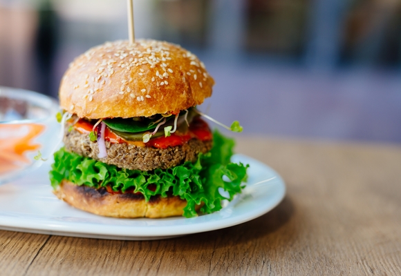 veggie burger