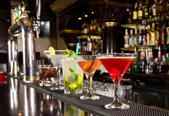 Drinks on Bar