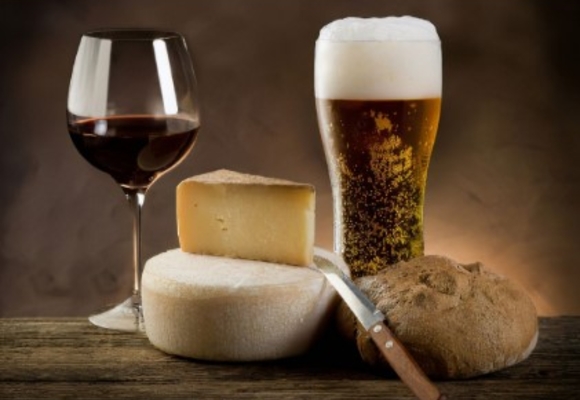 Beer and cheese
