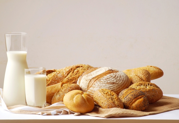 milk and bread